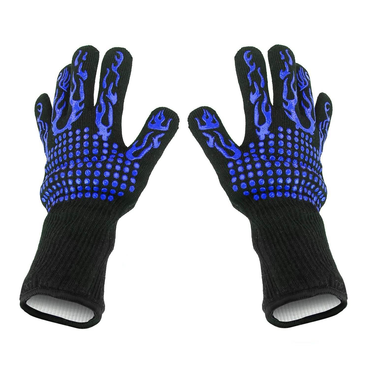 BBQ Gloves 1472¬∞F Heat Resistant Grill Gloves Anti-slip