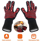 BBQ Gloves 1472¬∞F Heat Resistant Grill Gloves Anti-slip