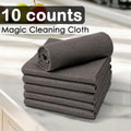 10-Pack Reusable Thickened Microfiber Cleaning Cloths – Streak-Free Magic Wipes for Glass, Windows & Cars