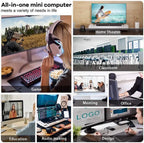 Beelink SER5 Versatile Mini PC, AMD Ryzen 5 5560U(up to 4.0GHz) 6C/12T  (Refurbished)