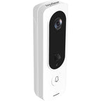 Bell+Howell InView BHDC1 1080p Door Bell Camera + BHCH1A Chime Kit (White) (Refurbished)