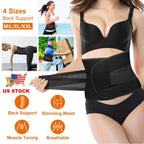 Belt Lower Back Brace Pain Relief Waist Wrap Band