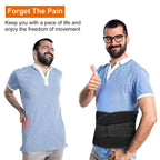 Belt Lower Back Brace Pain Relief Waist Wrap Band