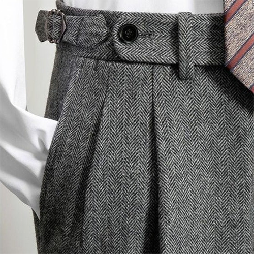 Comfortable Belted Trousers for Polished Workwear