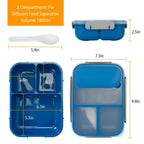 Bento Box Portable Lunch Box Picnic Food Storage with 3 Compartments