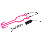 Motorcycle Helmet Light LED DIY Helmet LED Light Motorbike Reflective Strips