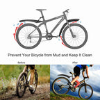 Bicycle Fender Set Adjustable Mudguards