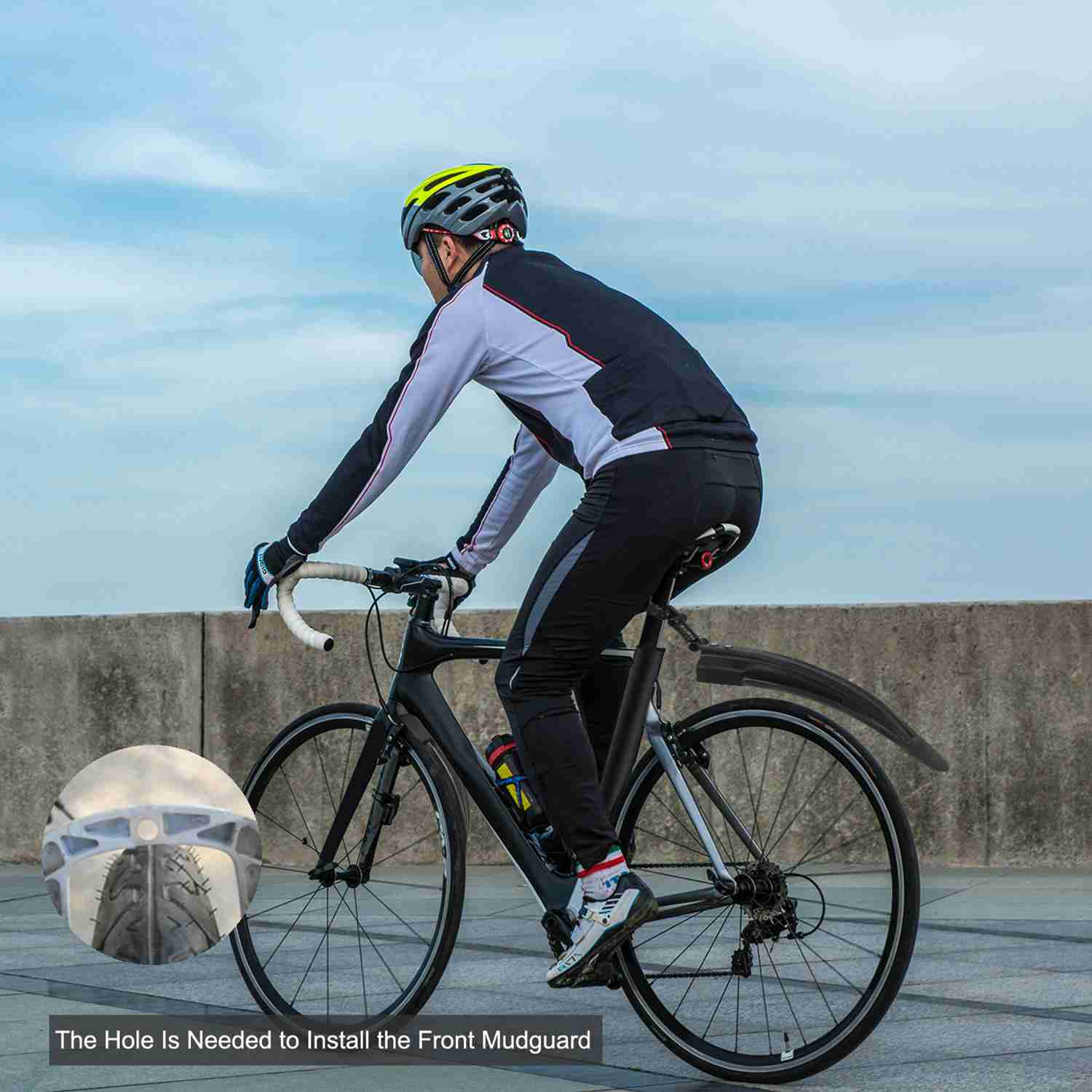 Bicycle Fender Set Adjustable Mudguards