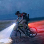 Bike Headlight TailLight IP65 Waterproof Anti-Drop Rechargeable Bicycle Light Set