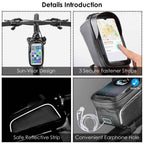 Bike Phone Front Frame Bag with Touch Screen Sun-Visor