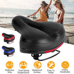 Bike Seat Water Resistant Bicycle Padded Saddle Wear