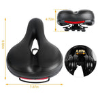 Bike Seat Water Resistant Bicycle Padded Saddle Wear
