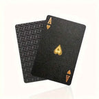 Black Golden Foil Poker Playing Cards