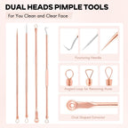 Pimple & Blackhead Remover Tool Kit