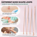 Pimple & Blackhead Remover Tool Kit