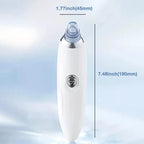 Blackhead Vacuum Remover, Powerful Portable Facial Pore Cleaner With 4 Probes