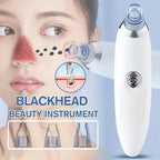 Blackhead Vacuum Remover, Powerful Portable Facial Pore Cleaner With 4 Probes