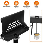 Blackstone Griddle Grease Catcher with  Heat Resistant Hose Stainless Steel