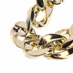 Gold Chunky Chain Dog Collar Accessory