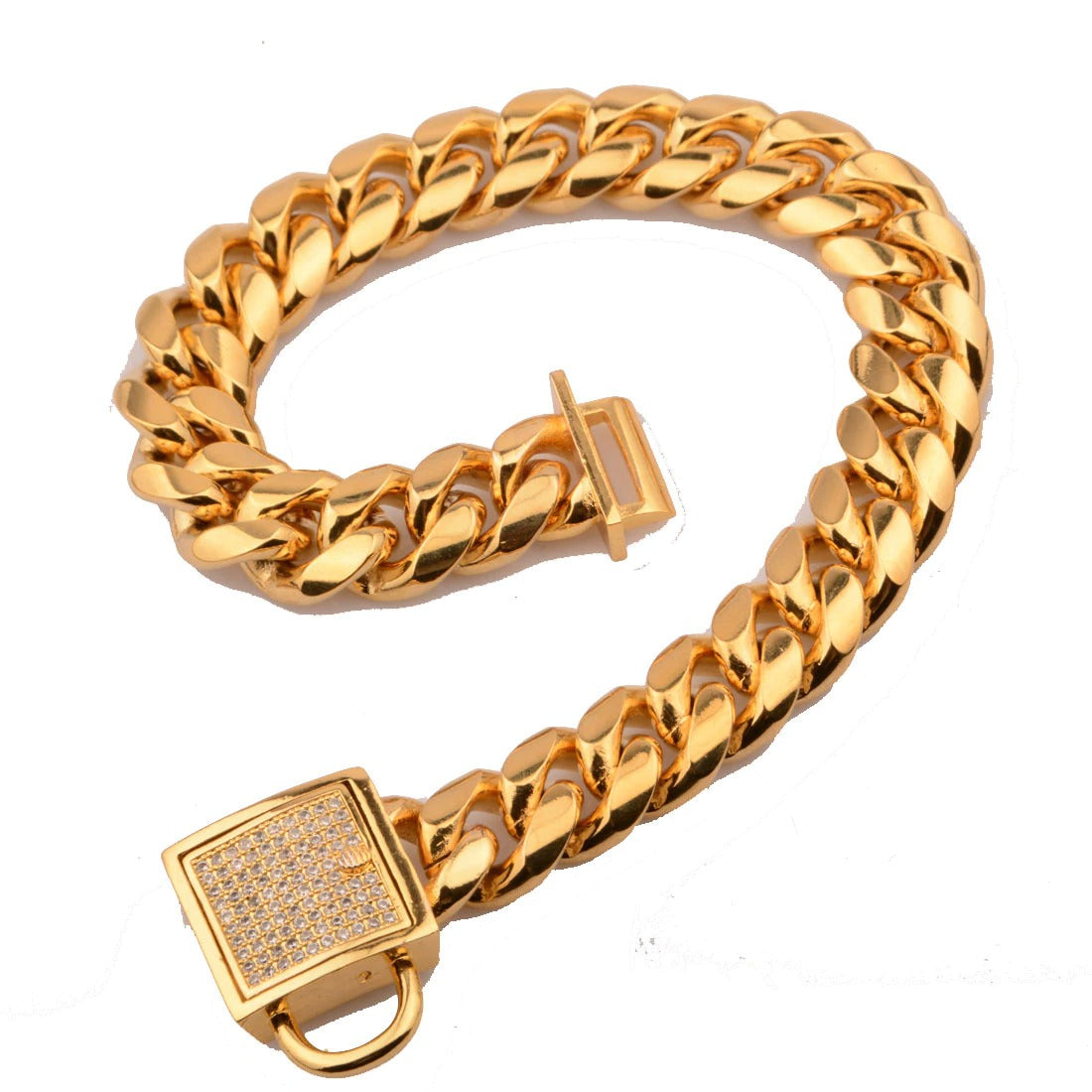 BlingBling | Heavy Duty Metal Dog Chain Collar