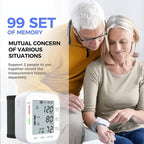 Blood Pressure Monitor Digital Wrist Blood Pressure Machine Automatic Cuff BP Detector