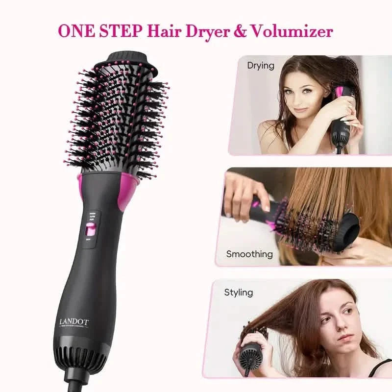 Blow Dryer Hot Air Brush Styler