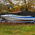 Boat Cover 210D Waterproof Dustproof Trailerable Boat Protector