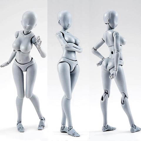 Body Kun & Body Chan Drawing Mannequin