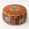 Bohemian Storage Ottoman Pouf with Hidden Compartment