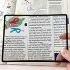 Book Page Magnification 180X120mm PVC Magnifier