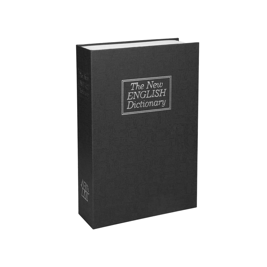 Book Safe with 3-Digit Combination Lock Storage Box