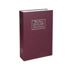 Book Safe with 3-Digit Combination Lock Storage Box