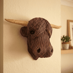 BOVINEART – Elegant cow wall sculpture in country house style