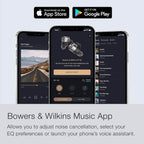 Bowers & Wilkins Pi7 S2 In-Ear True Wireless Earphones  (Refurbished)