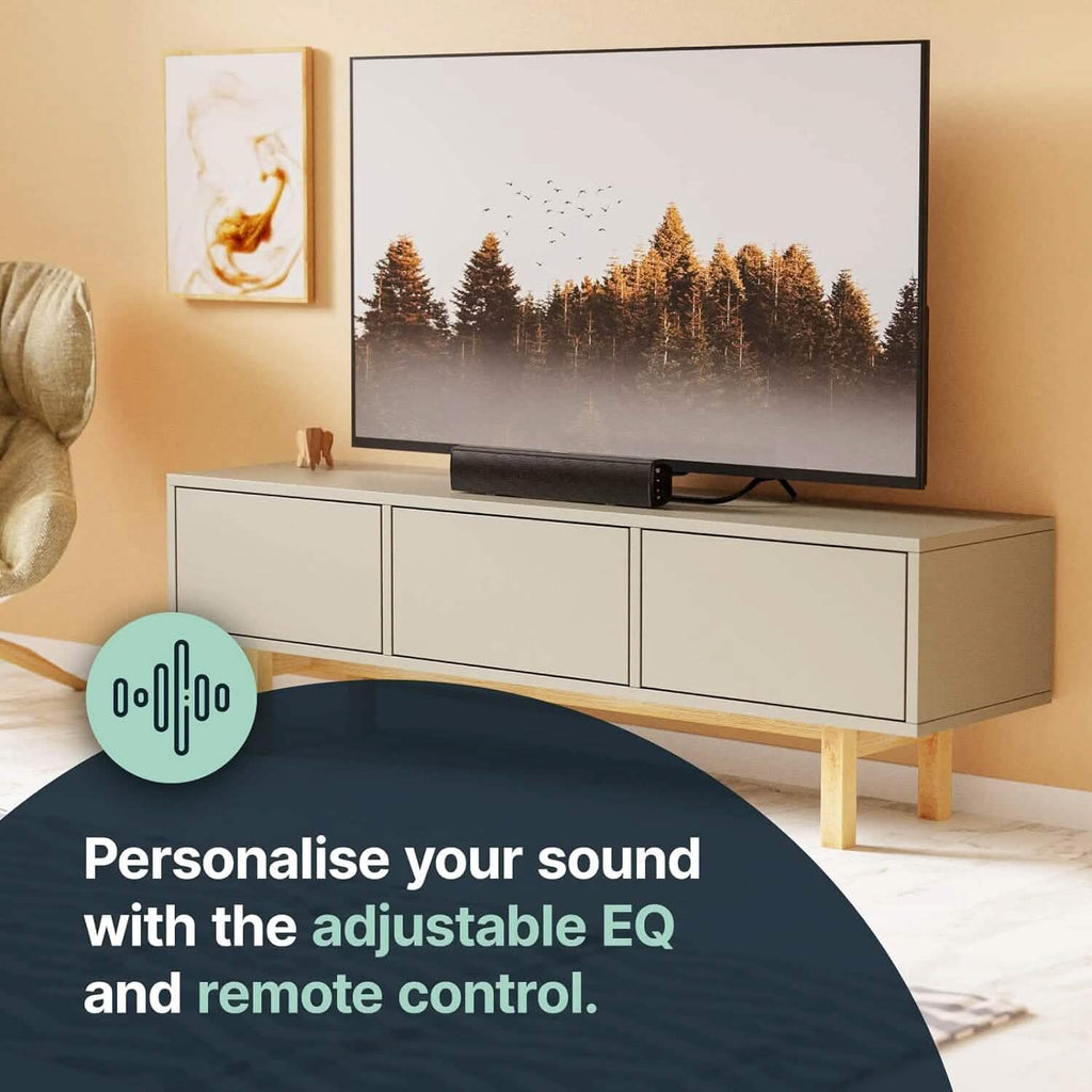 Bowfell Majority Sound Bar 2.0 Bluetooth TV Sound Bar  (Refurbished)