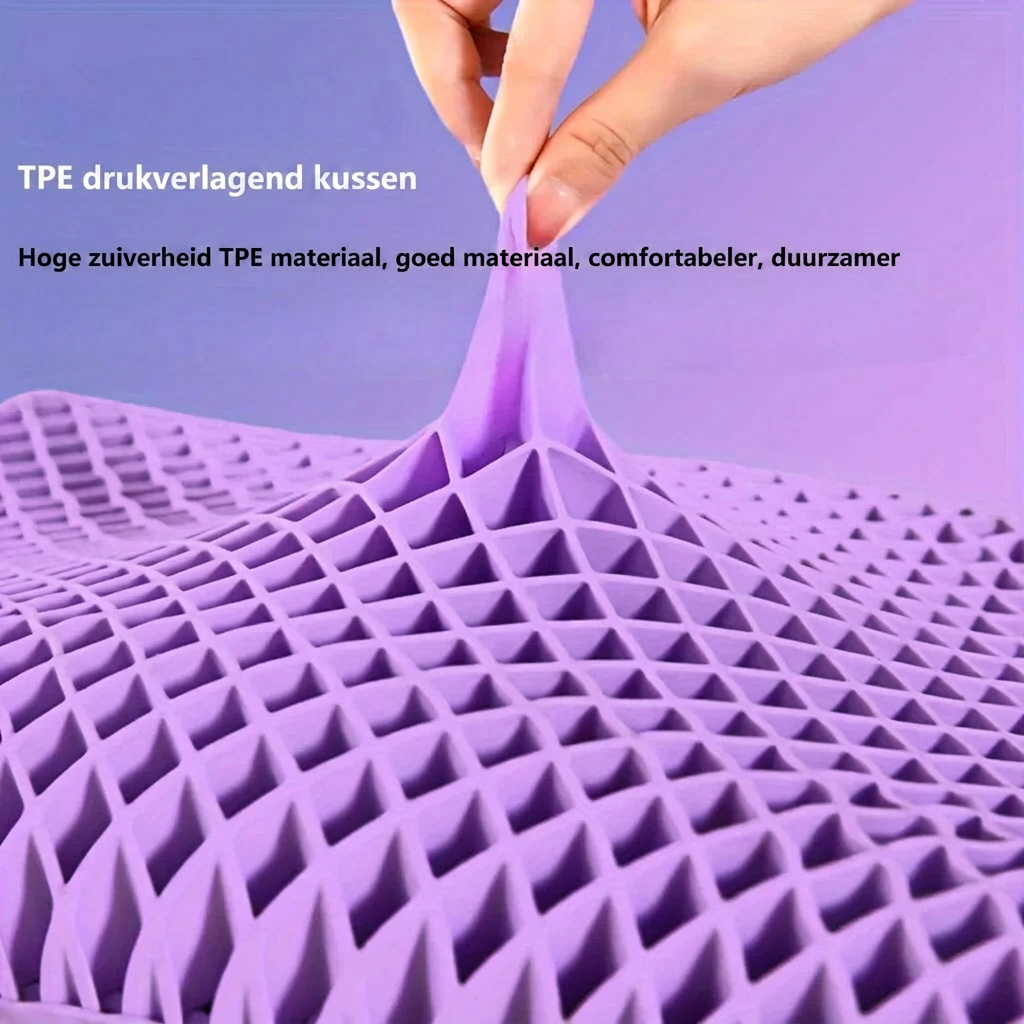 Breathable TPE Neck Pillow with Pressure-Free Support