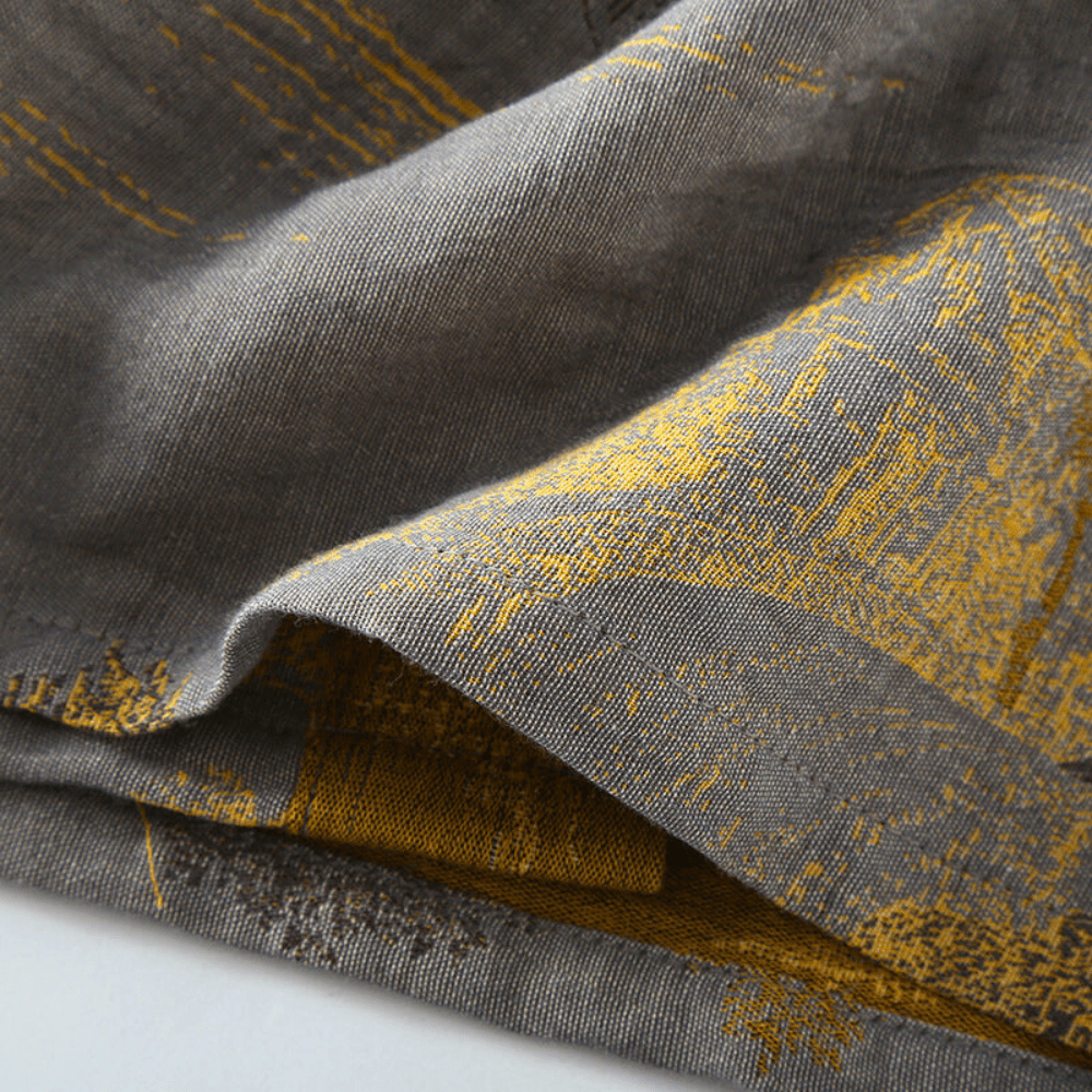 BREEZEWRAP: Breathable Kimono Robe with Vintage Appeal