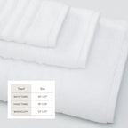Luxury Combed Cotton Bath Towel Set - Karina Collection