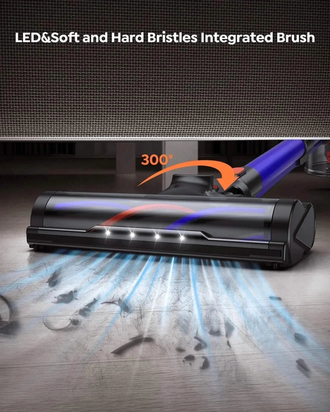 Buture JR400 Cordless Vacuum Cleaner | 400W 38KPA