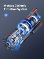 Buture JR500 Cordless Vacuum Cleaner | 450W 33KPA