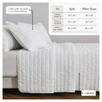 Floral Embossed Quilt Set - Floral Microsculpt Collection