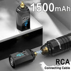 Wireless Tattoo Pen Kit – 6 Color Ink, Cartridges & Power Supply
