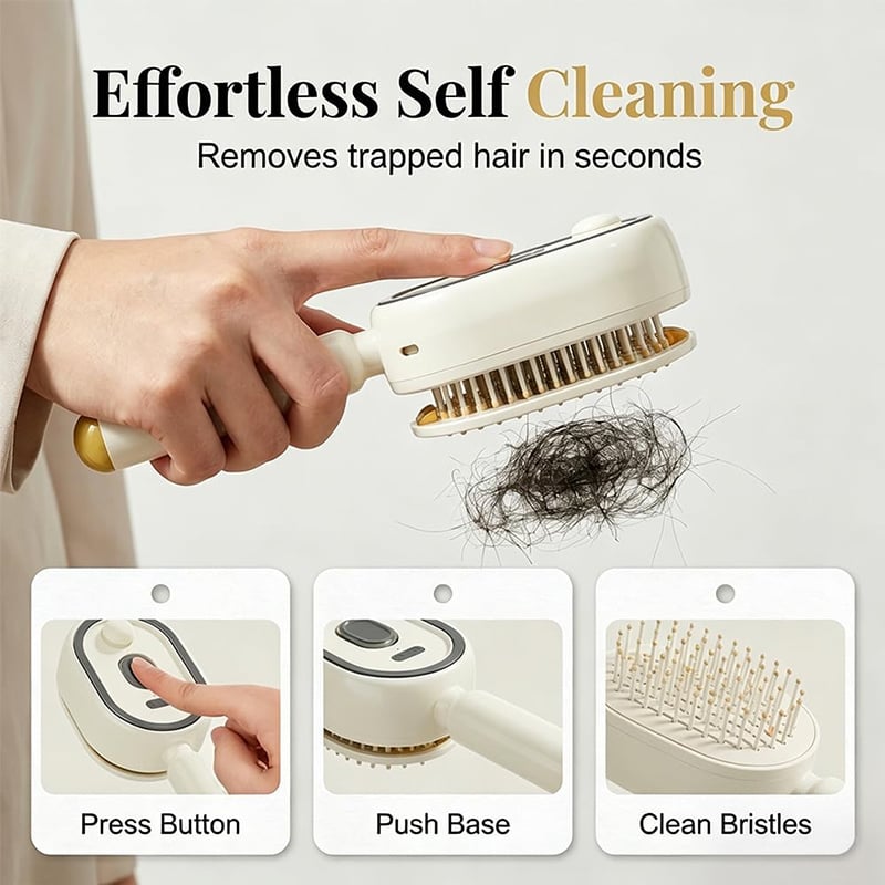 2026 Electric Steaming Massage Hair Care Brush