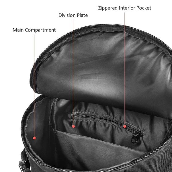 Fishing Tackle Backpack Tackle Box Organizer with Rod Holders