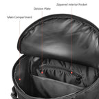 Fishing Tackle Backpack Tackle Box Organizer with Rod Holders