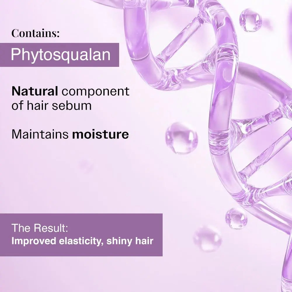 Niacinamide Smoothing Hair Serum, Anti-Frizz Deep Hydrating Hair Treatment