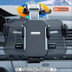 Adjustable Car Phone Holder – Suction Cup Dashboard Mount, Anti-Slip Grip, iPhone & Android