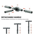 24 in 1 DlY Screwdriver Set,1 Set SwitchableScrewdriver Shape Magnetic Screwdriver Set