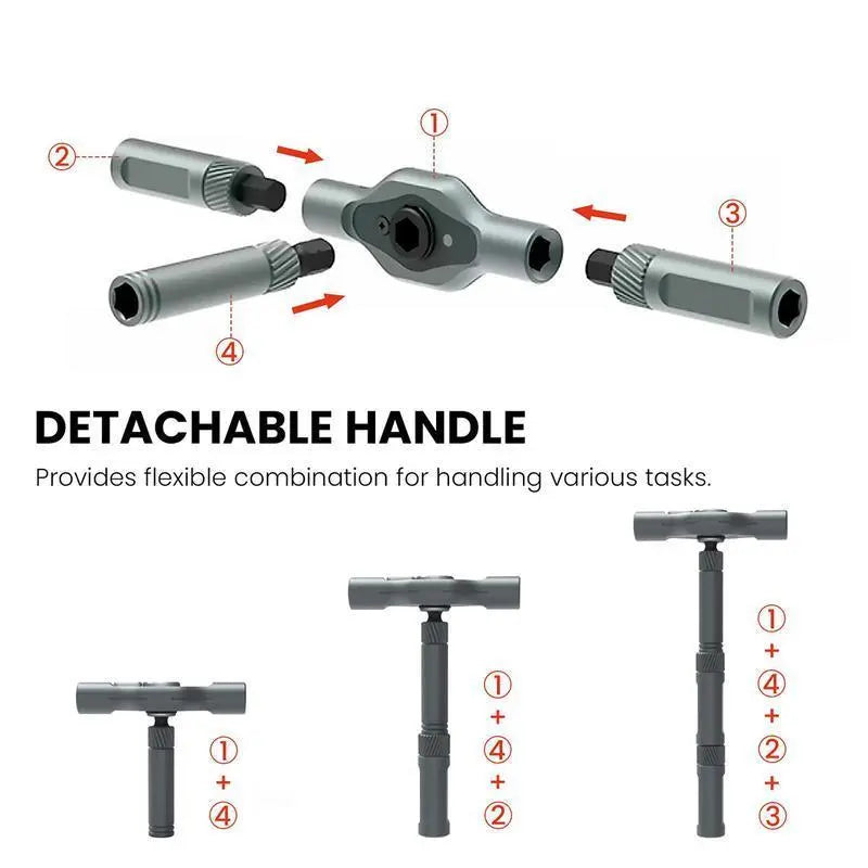24 in 1 DlY Screwdriver Set,1 Set SwitchableScrewdriver Shape Magnetic Screwdriver Set