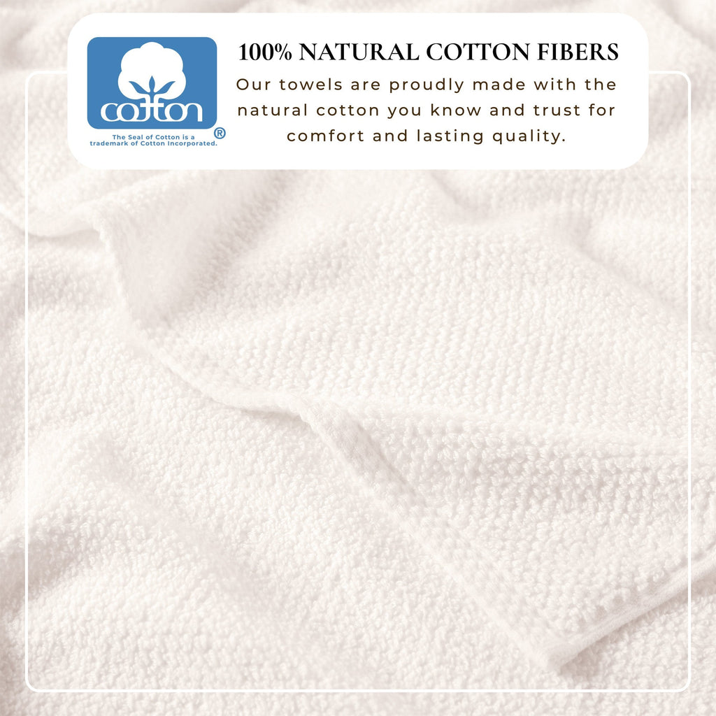 Cotton Textured Bath Towel Set - Acacia Collection